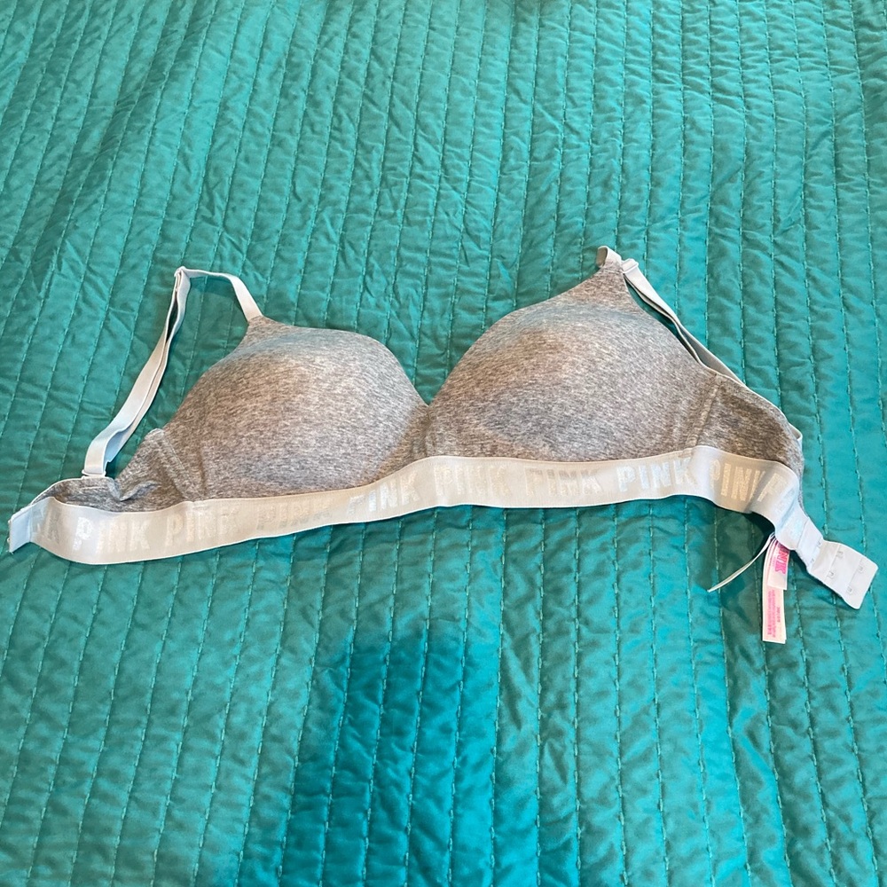 NWOT PINK by VS Padded Sports Bra